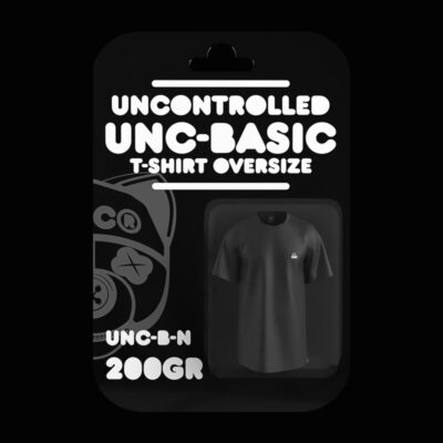 T-shirt oversize uni noir