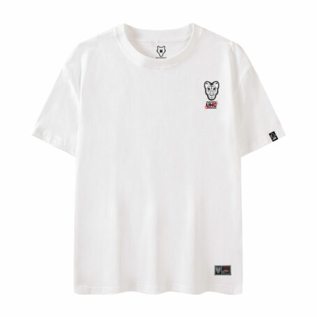 T-shirt-oversize-patch unc-shadow-white