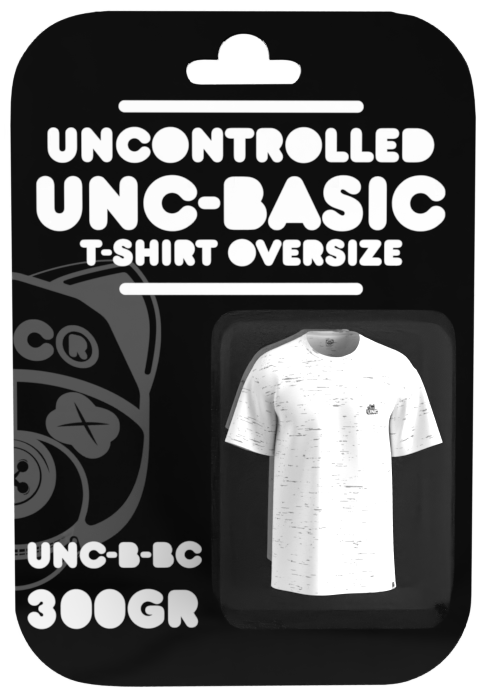 t-shirt 100% coton Oversize UNC Basic