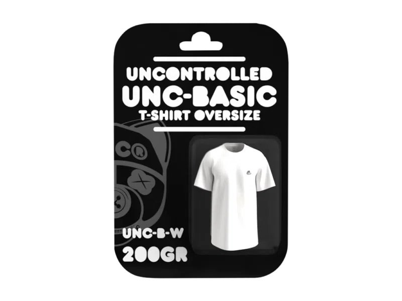 T-shirt 100% coton 200 gsm blanc
