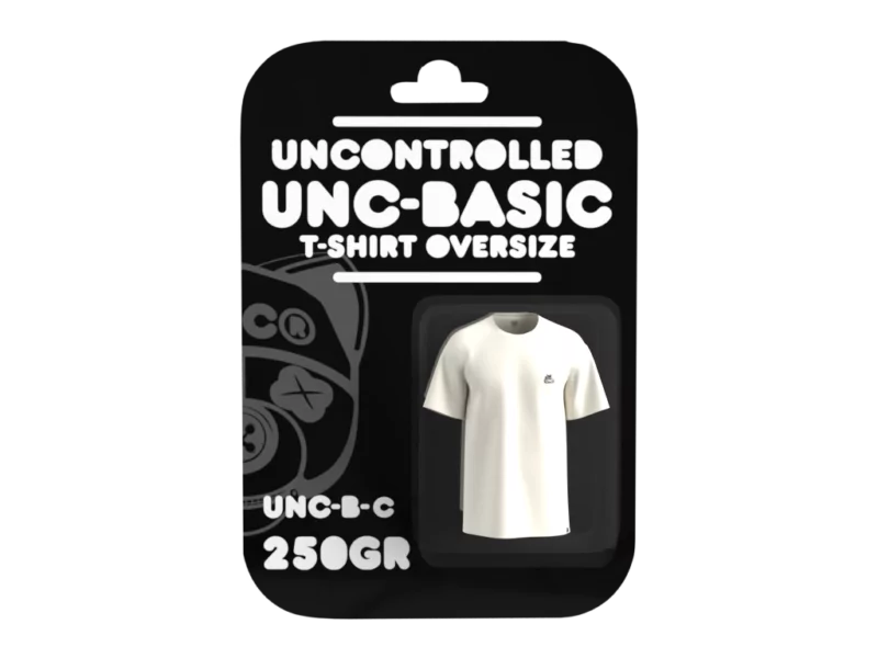T-shirt 100% coton 250 gsm crème