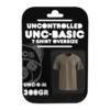 T-shirt 100% coton 300 gsm marron cendré