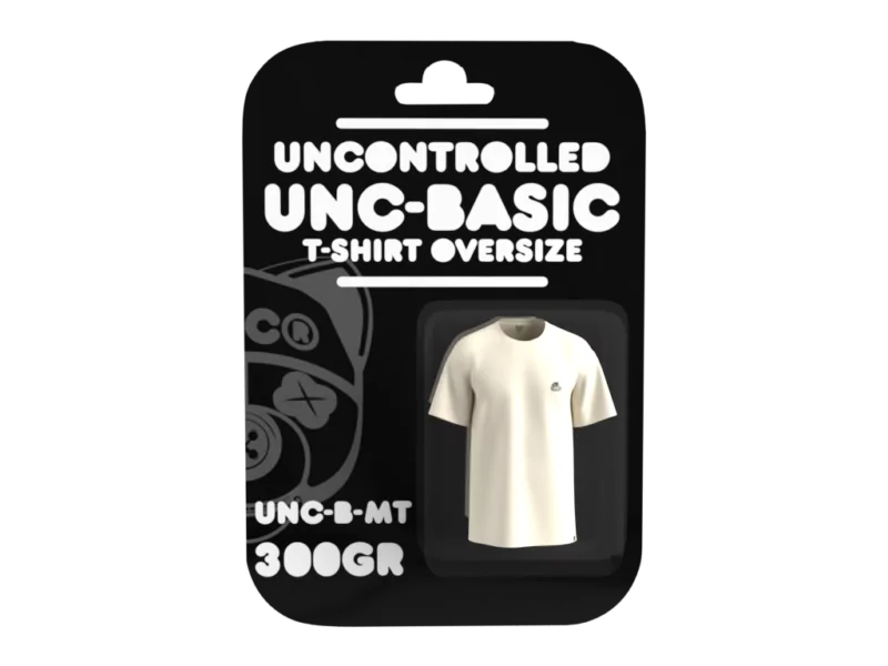T-shirt 100% coton 300 gsm milk tea