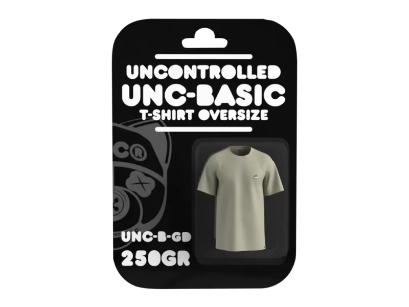 T-shirt 100% coton 250 gsm vert gris