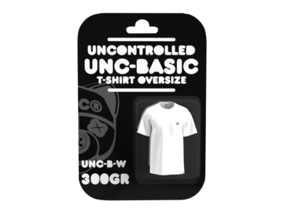T-shirt 100% coton oversize – UNC Basic – 200g / 250g / 300g