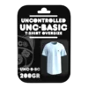 t-shirt-100% coton oversize basic-200gr-bleu-ciel
