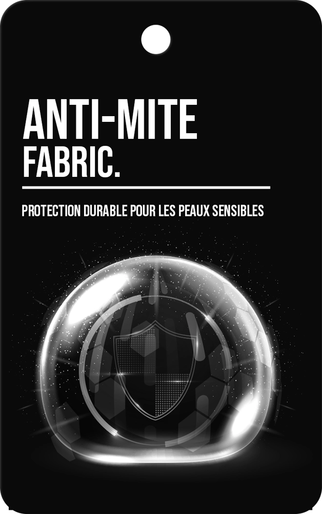 tissu coton premium anti-acariens