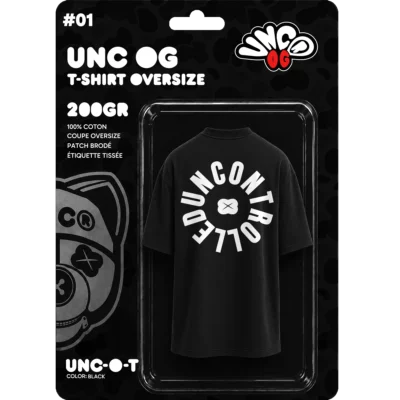 T-shirt oversize graphique – UNC OG