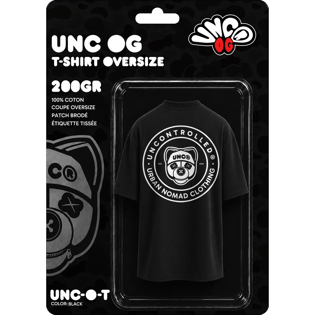 T-shirt Oversize UNC OG 02