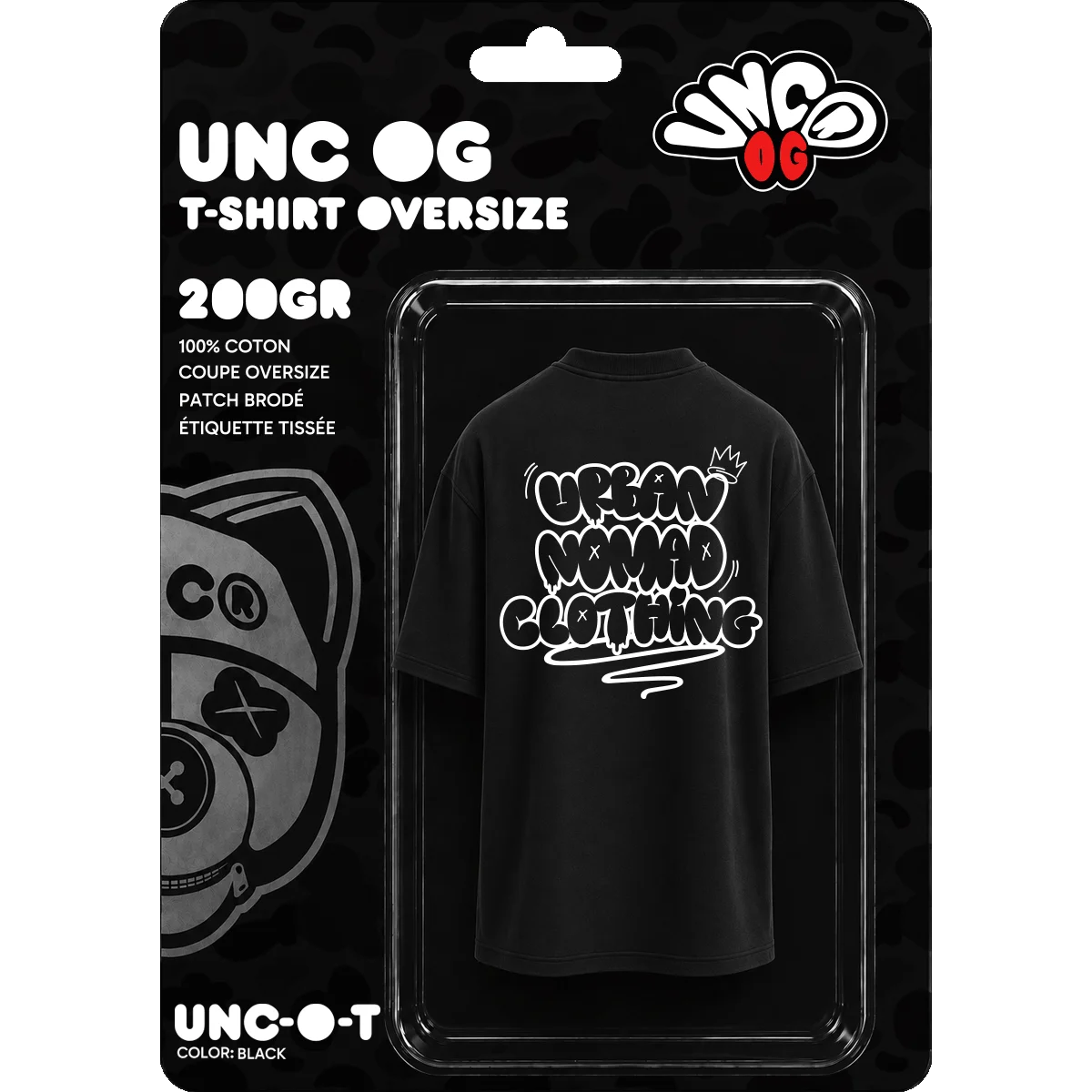 T-shirt Oversize UNC OG 04