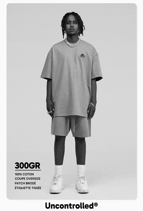 T-shirt UNC Basic 300G porte