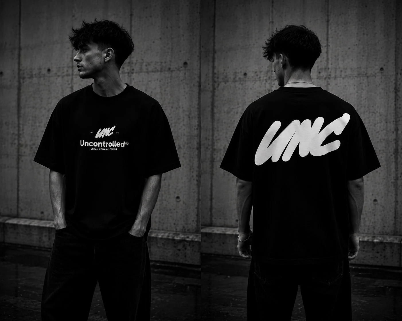 T-shirt oversize UNC OG 05 mannequin